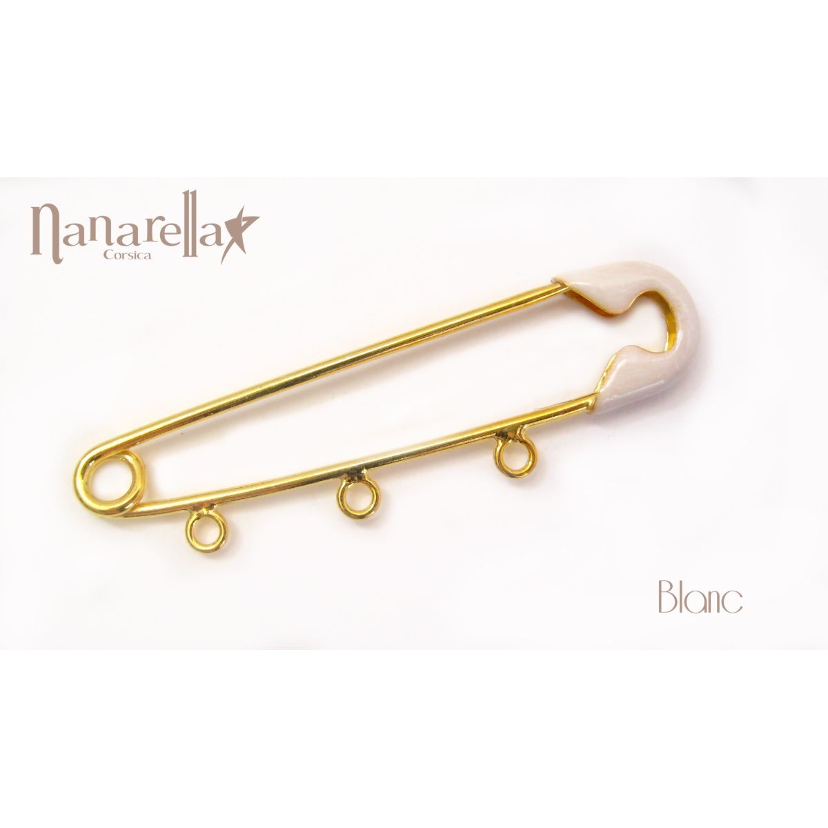 La Grande Epingle Emaillée Fixings and fastenings - 1