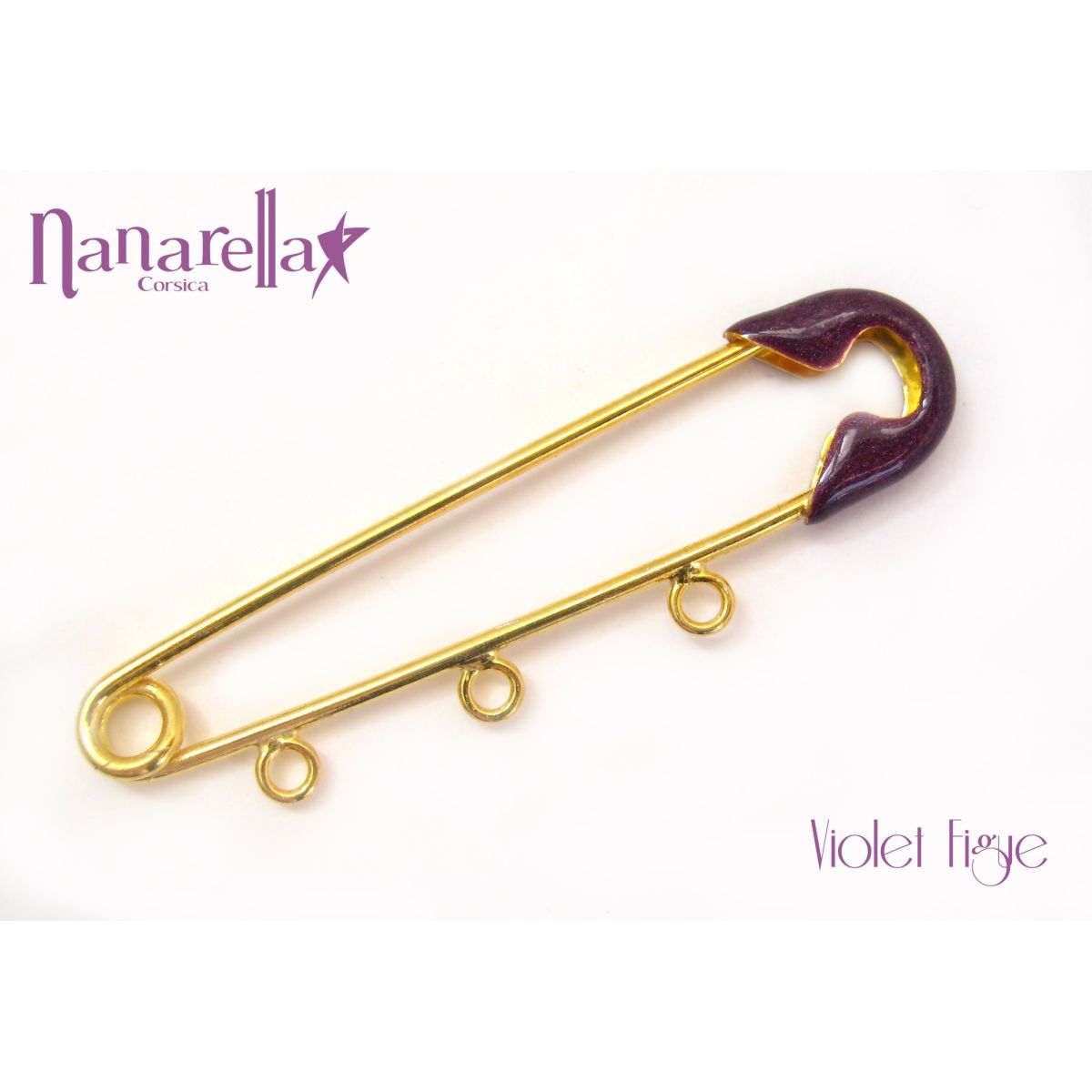 La Grande Epingle Emaillée Fixings and fastenings - 8