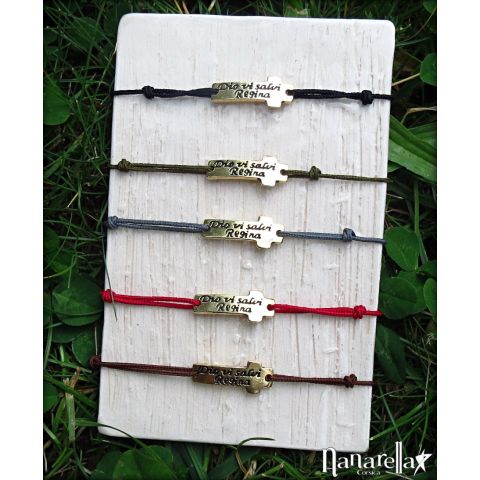 Le Bracelet Dio Vi Salvi Regina enfant ou bébé I Missaghji - 1 2