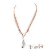 Le Ras de Cou Cordon Cuir Les Accroches Charms - 1