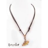 Le Ras de Cou Cordon Cuir Les Accroches Charms - 3