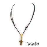 Le Ras de Cou Cordon Cuir Les Accroches Charms - 6