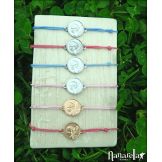 Le Bracelet Ange "Stammi Vicinu" Médailles religieuses - 9