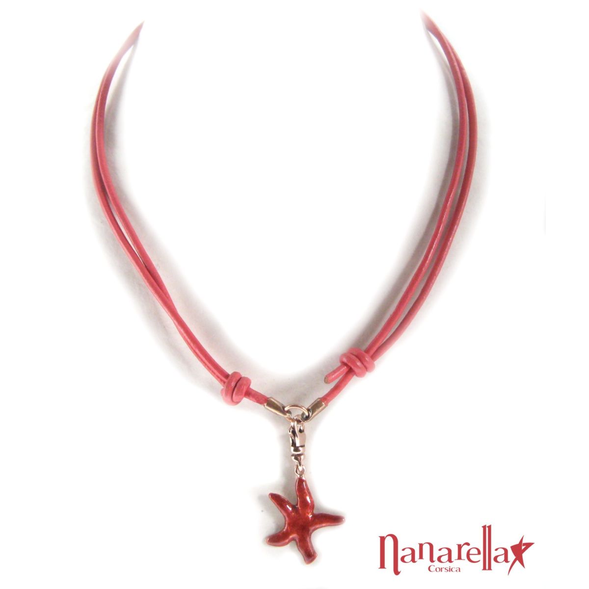 Le Ras de Cou Cordon Cuir Les Accroches Charms - 12