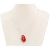 Ras de cou chaine fine avec Corail Fixings and fastenings - 1