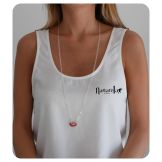 Le Sautoir Chaîne Fine avec Corail Fixings and fastenings - 2