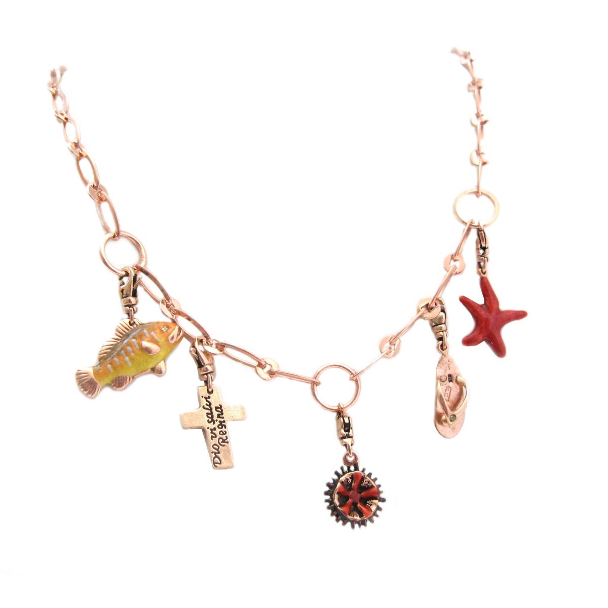 Le Ras de Cou Single Les Accroches Charms - 8 Le Ras de Cou Single Les Accroches Charms - 8