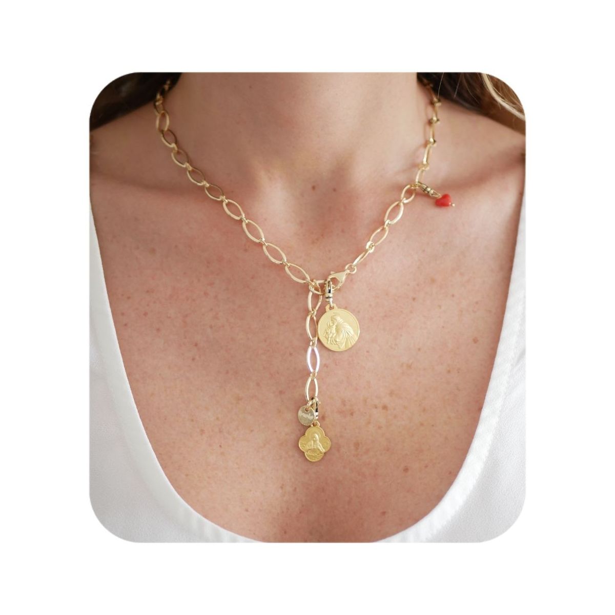 Le Ras de Cou Single Les Accroches Charms - 3 Le Ras de Cou Single Les Accroches Charms - 3