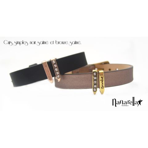 Le Bracelet Cuir Simple Tour Les Accroches Charms - 26 2