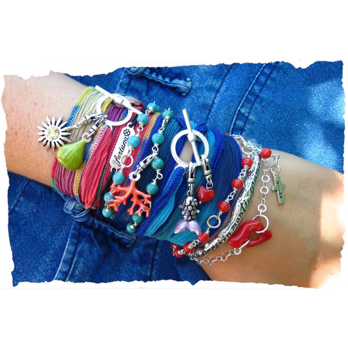 Le Bracelet Boules en Turquoise Les Bracelets - 10 Le Bracelet Boules en Turquoise Les Bracelets - 10