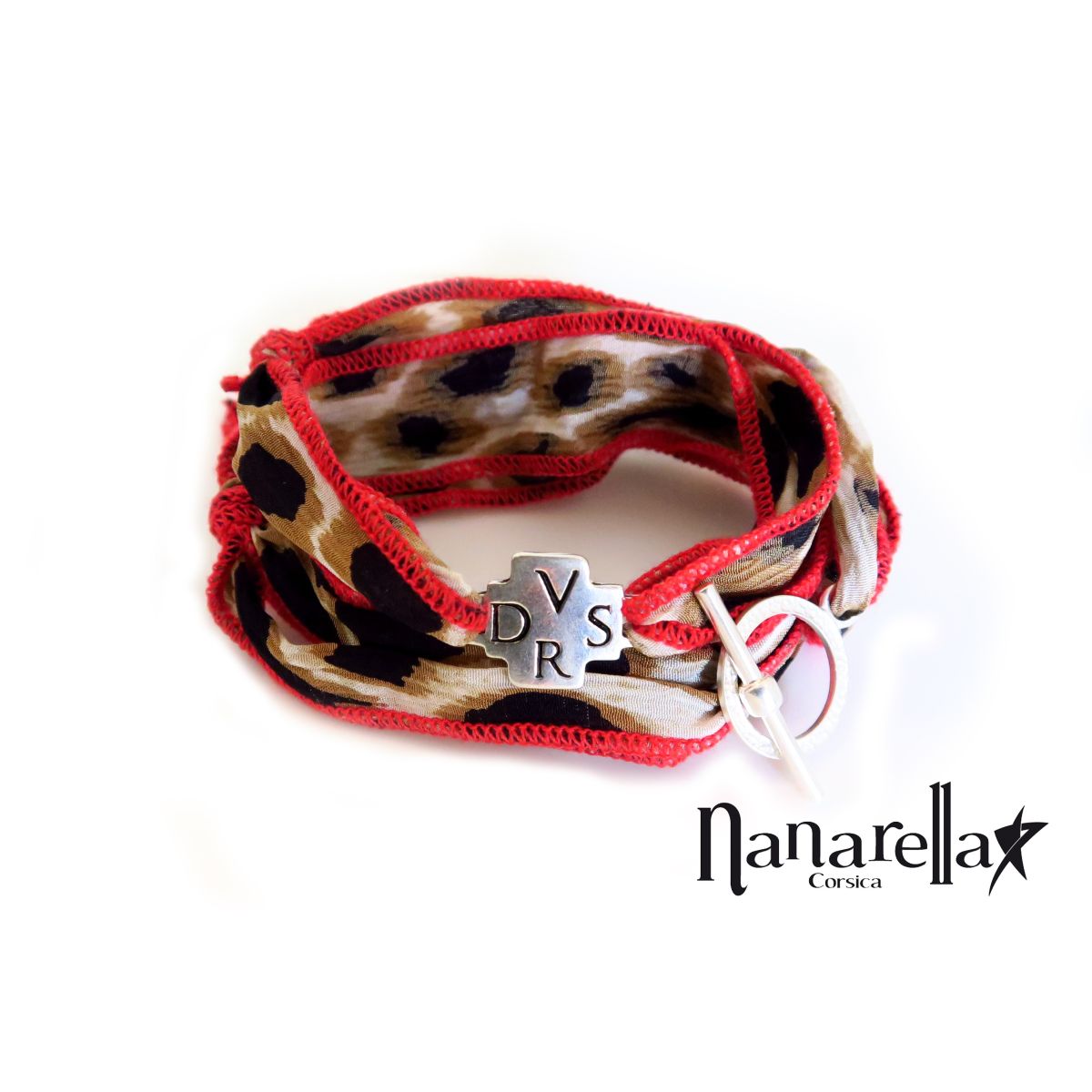Le Bracelet en Soie avec croix DVSR Dio Vi Salvi Regina - 1 Le Bracelet en Soie avec croix DVSR Dio Vi Salvi Regina - 1