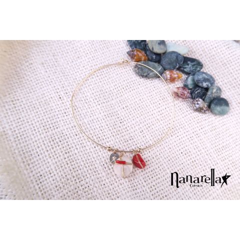 Jonc CONCA Corail - 1 2