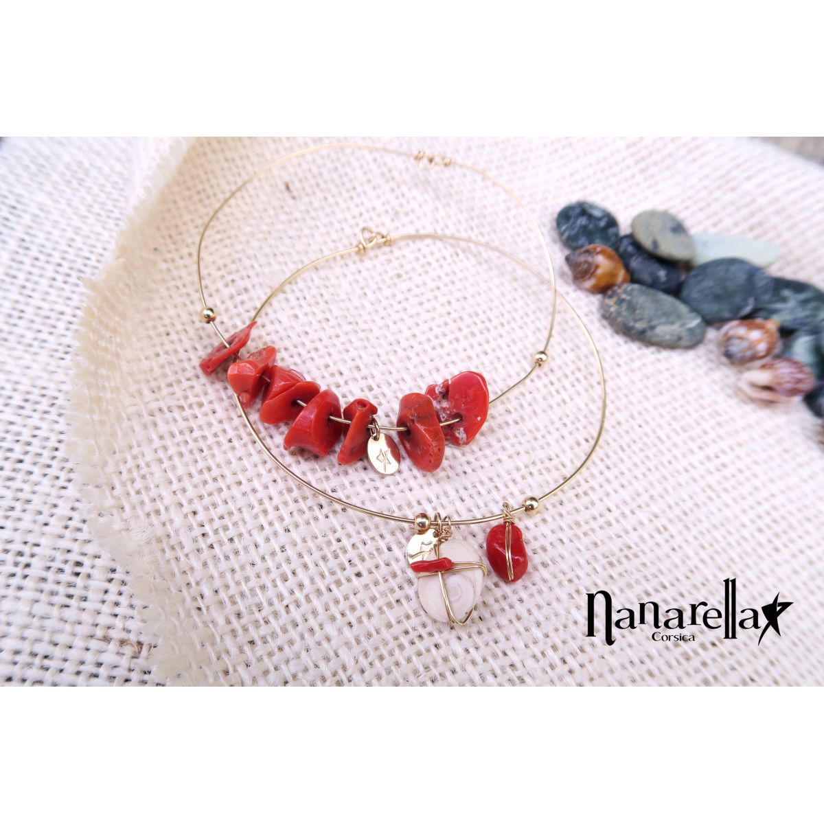 Jonc CONCA Corail - 3