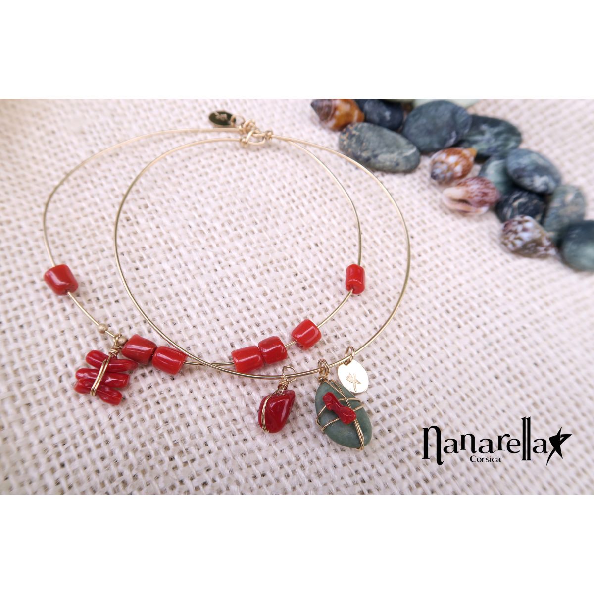 Jonc CONCA Corail - 3