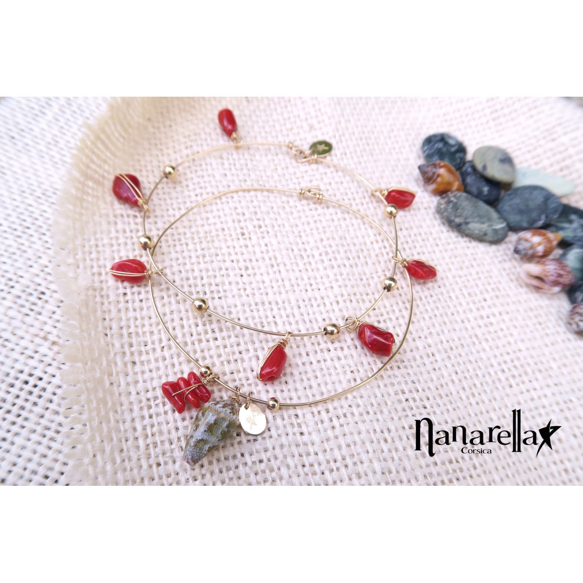 Jonc CONCA Corail - 3