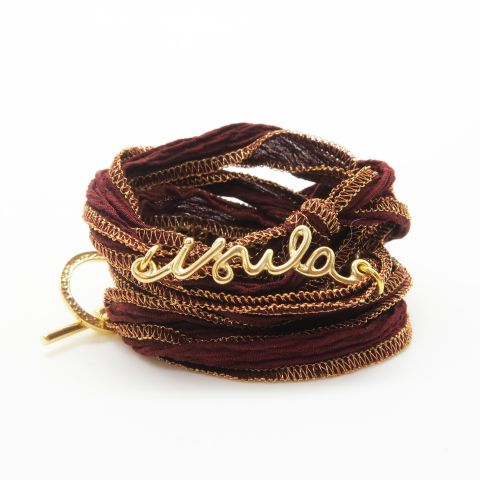 Bracelet en soie Ad Vitam Aeternam 2