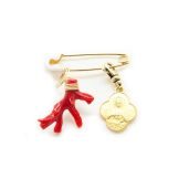 Pendentif "Conca" Corail - 3