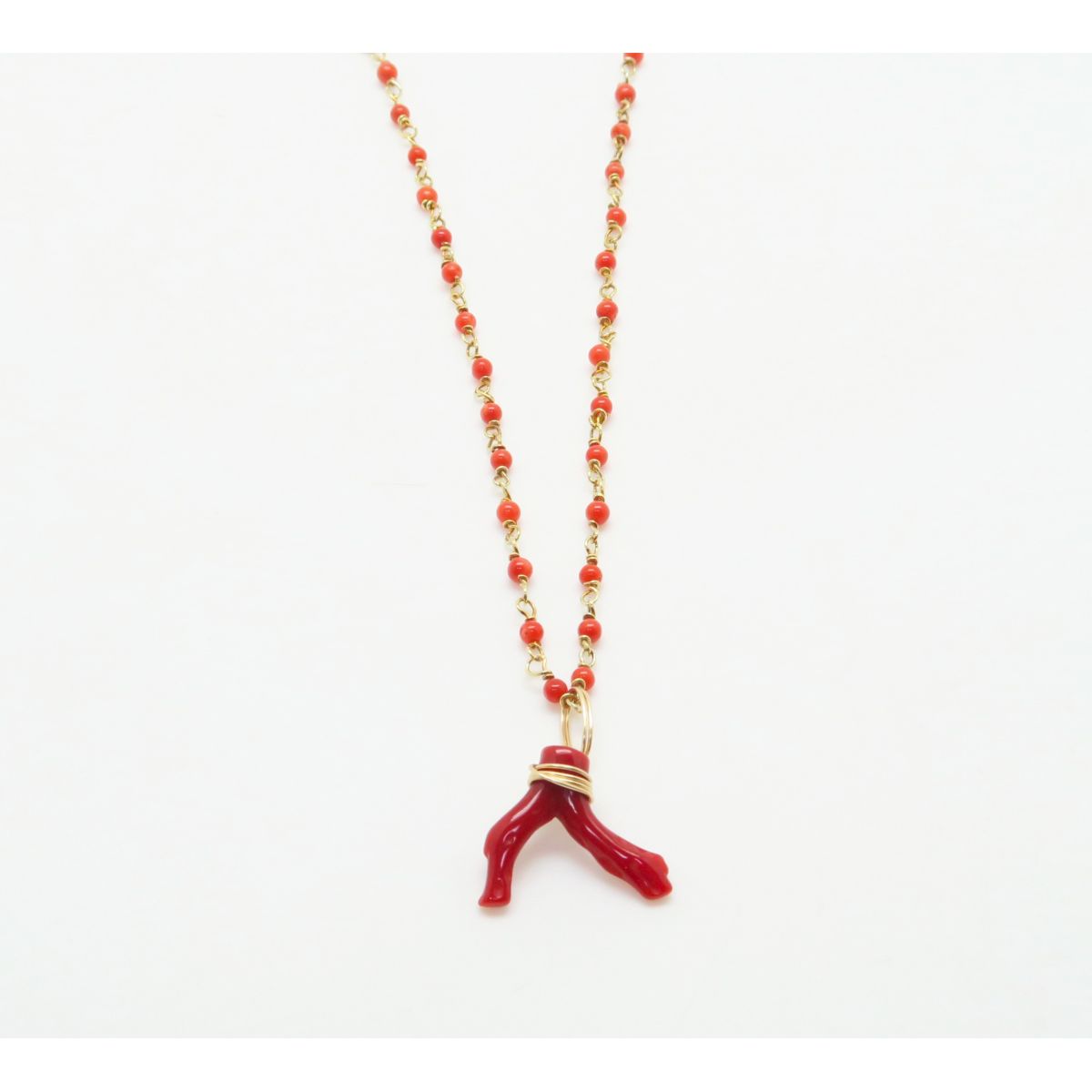 Pendentif "Conca" Corail - 7
