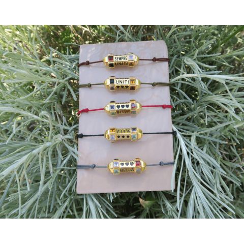 Bracelet Talisman "Sempre Uniti Bella Vita" Home - 1 2
