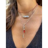 Le Ras de Cou fines boules de Corail Fixings and fastenings - 9