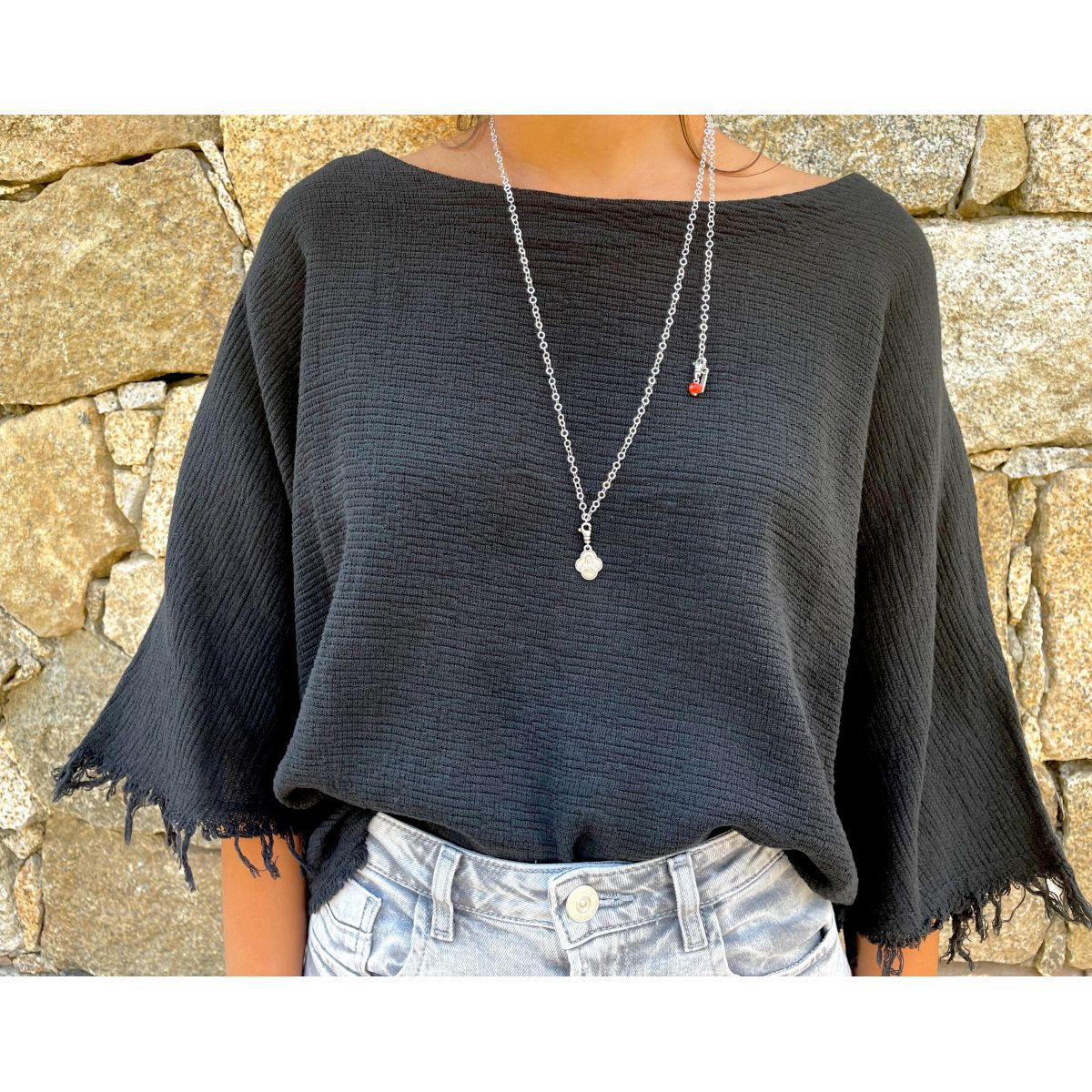 Le sautoir chaine fine Les Accroches Charms - 3