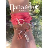 Bracelet épingle à nourrice émaillée rose Les Epingles à Nourrice - 7