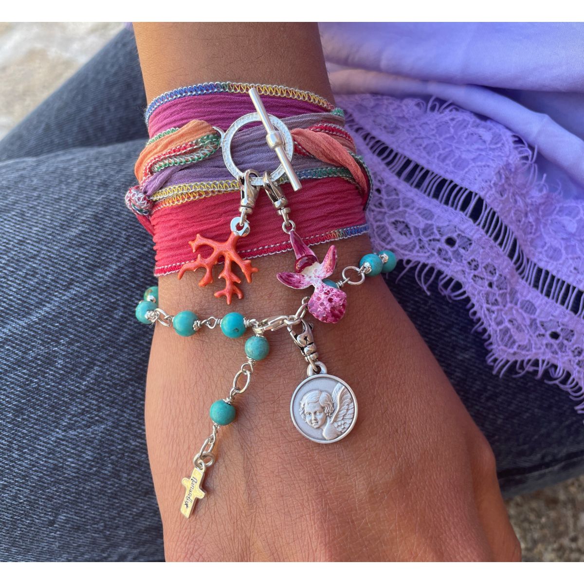 Le Bracelet Boules en Turquoise Les Bracelets - 9 Le Bracelet Boules en Turquoise Les Bracelets - 9