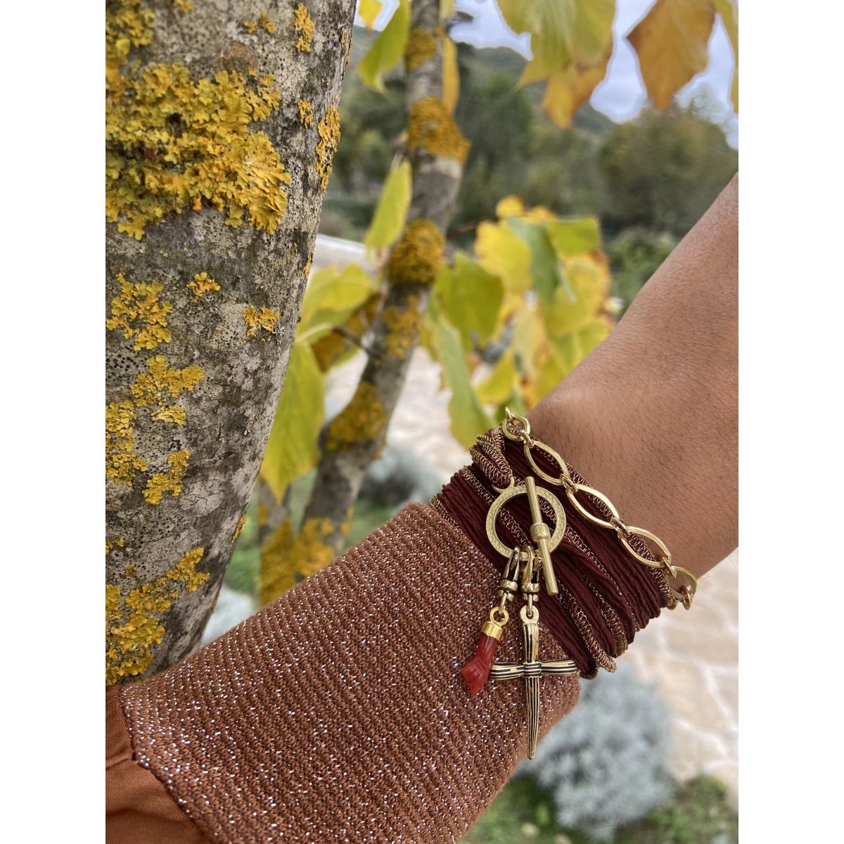 Le Bracelet Single Les Accroches Charms - 5 Le Bracelet Single Les Accroches Charms - 5
