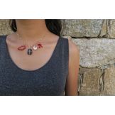Pendentif "Conca" Corail - 10
