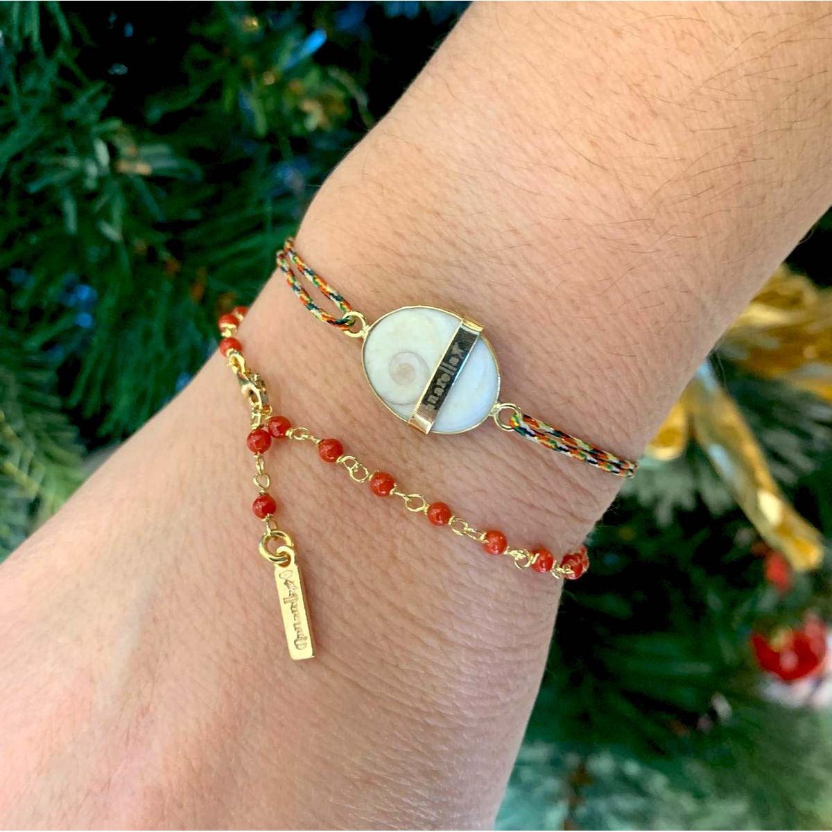 Bracelet oeil de sainte-lucie serti en or 18 carats I Missaghji - 4