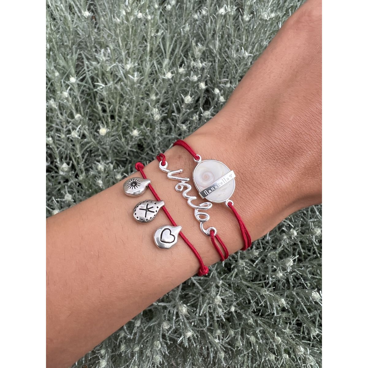 Bracelet oeil de Sainte Lucie serti en argent Accueil - 8