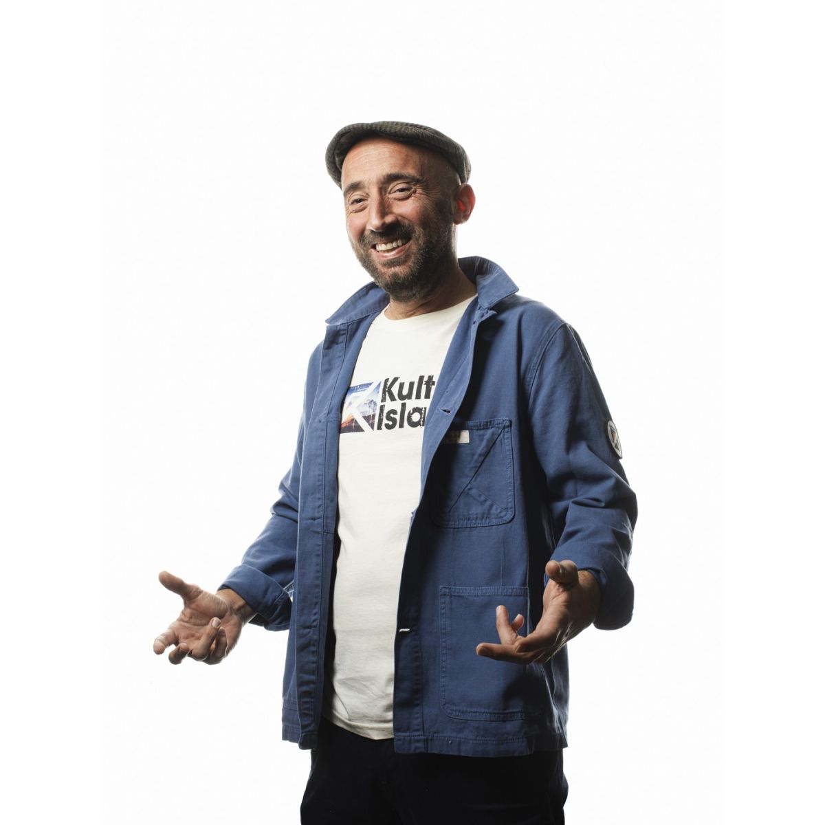 T-SHIRT "KULTE ISLAND MONTAGNE" OFF WHITE KULTE X NANARELLA Kulte x Nanarella - 2