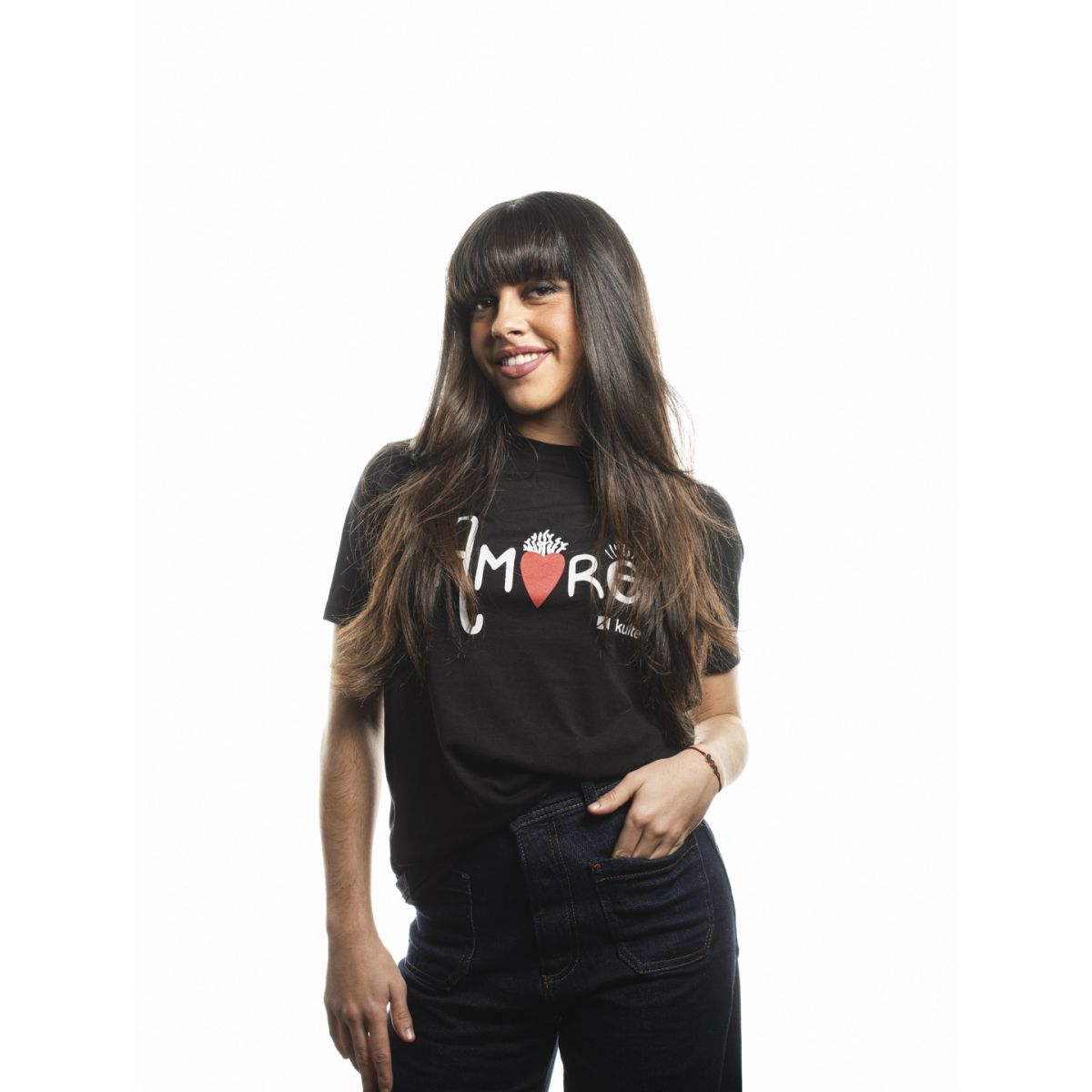 T-SHIRT "AMORE" NOIR KULTE X NANARELLA Kulte x Nanarella - 2