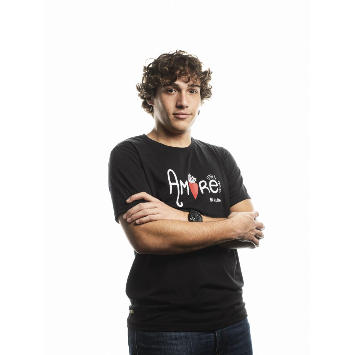 T-SHIRT "AMORE" NOIR KULTE X NANARELLA Kulte x Nanarella - 3