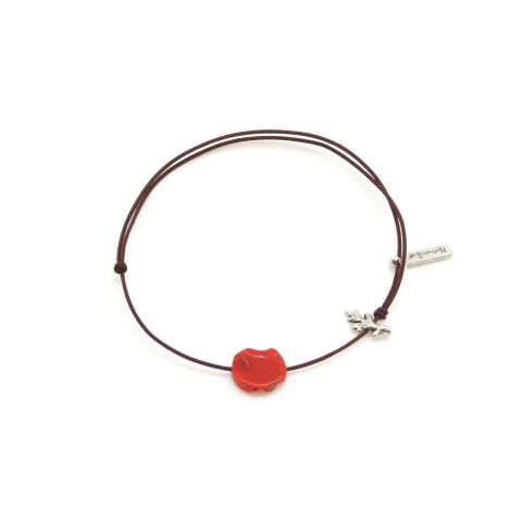 Bracelet disque corail Home - 4 2