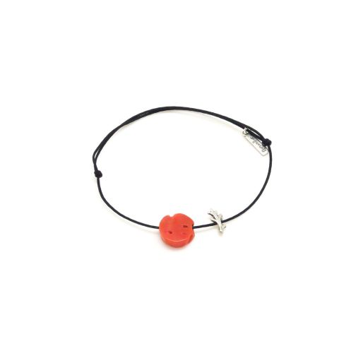 Bracelet disque corail Home - 4