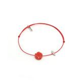 Bracelet disque corail Accueil - 6