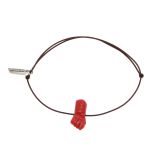 Bracelet cordon grande main en corail Corail - 1