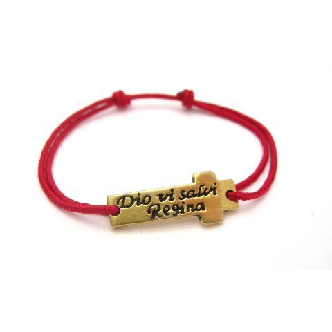 Le Bracelet Dio Vi Salvi Regina enfant ou bébé I Missaghji - 1 2