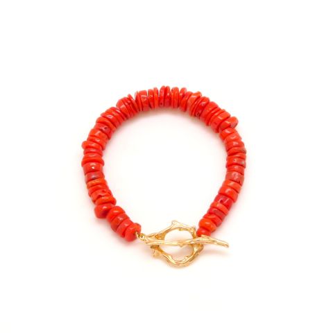 Bracelet "medusa" Corail - 2