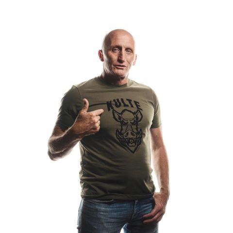 T-SHIRT "CIGNALI" KAKI KULTE X NANARELLA Kulte x Nanarella - 1