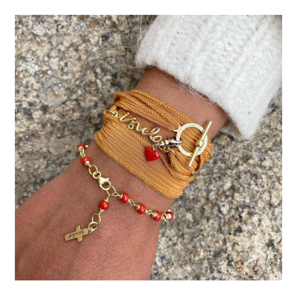 Le Bracelet Boules de Corail Corail - 13 Le Bracelet Boules de Corail Corail - 13