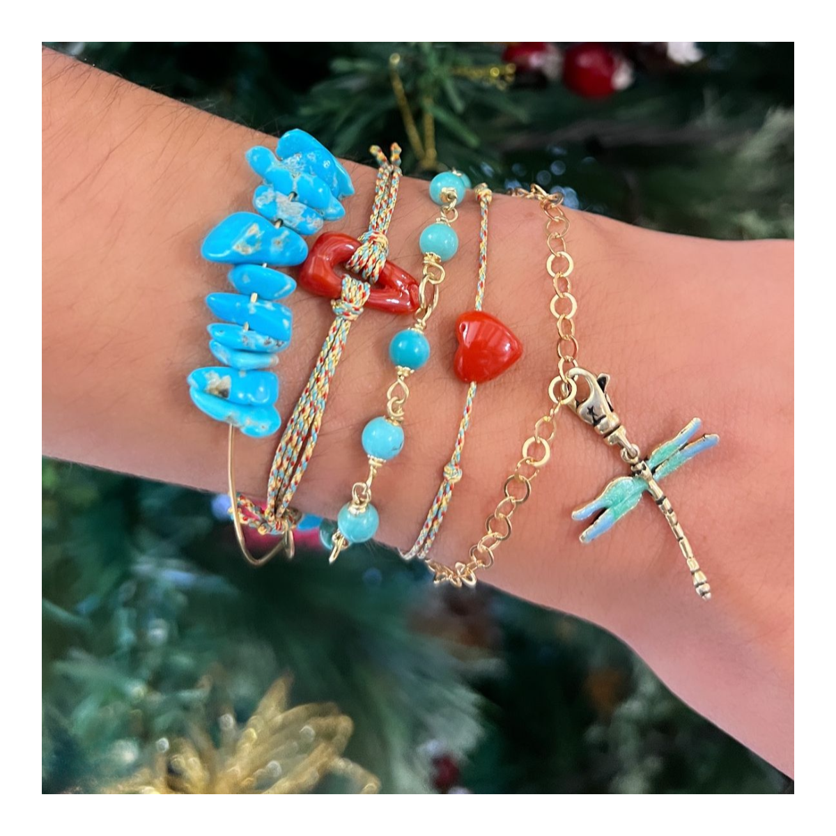 Le Bracelet Boules en Turquoise Les Bracelets - 11 Le Bracelet Boules en Turquoise Les Bracelets - 11