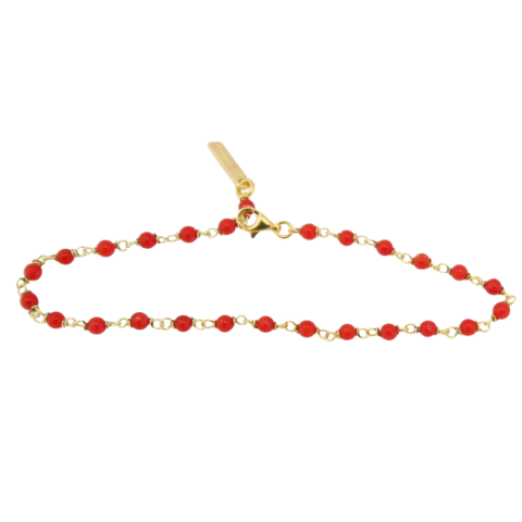 Le Bracelet Fines Boules de Corail 2