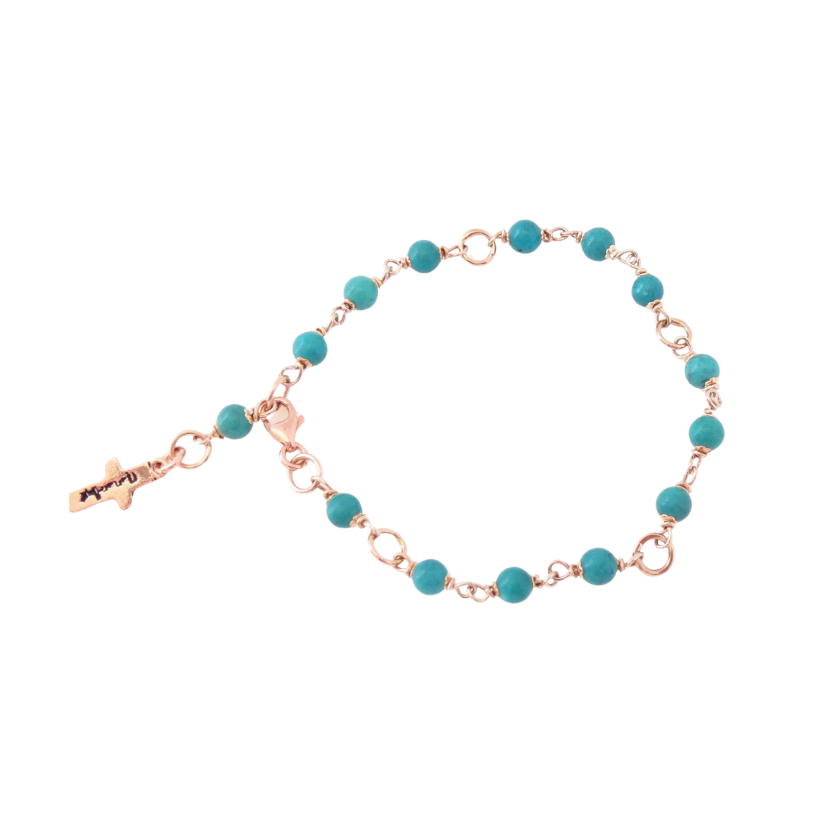 Le Bracelet Boules en Turquoise Le Bracelet Boules en Turquoise