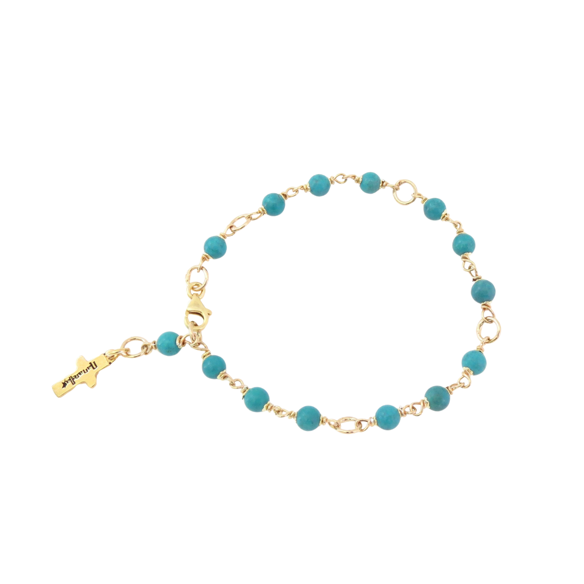 Le Bracelet Boules en Turquoise