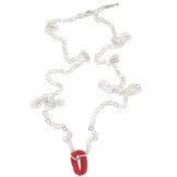 Le Sautoir Chaîne Fine avec Corail