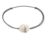 Bracelet oeil de Sainte Lucie serti en argent