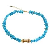 Ras de cou talisman en turquoise  "Sempre Uniti Bella Vita" I Missaghji - 1