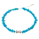 Ras de cou talisman en turquoise  "Sempre Uniti Bella Vita" I Missaghji - 2